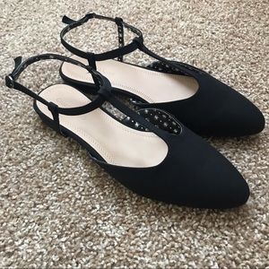Charter Club Ellory T-Strap Flats